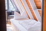 Schlafzimmer - Nurdachhaus (Typ 7) ND 15 - Top-Hundeurlaub
