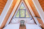 Schlafzimmer - Nurdachhaus (Typ 7) ND 15 - Top-Hundeurlaub