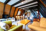 Wohnzimmer - Nurdachhaus (Typ 7) ND 28 - Top-Hundeurlaub