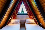 Schlafzimmer - Nurdachhaus (Typ 7) ND 28 - Top-Hundeurlaub