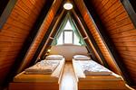 Schlafzimmer - Nurdachhaus (Typ 7) ND 33 - Top-Hundeurlaub