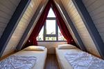 Schlafzimmer - Nurdachhaus (Typ 7) ND 40 - Top-Hundeurlaub
