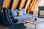 Wohnzimmer - Nurdachhaus (Typ 7) ND 42 - Top-Hundeurlaub