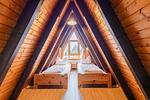Schlafzimmer - Nurdachhaus (Typ 7) ND 42 - Top-Hundeurlaub
