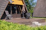 Terrasse - Nurdachhaus (Typ 7) ND 42 - Top-Hundeurlaub