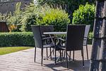 Terrasse - Nurdachhaus (Typ 7) ND 42 - Top-Hundeurlaub
