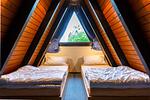 Schlafzimmer - Nurdachhaus (Typ 7) ND 45 - Top-Hundeurlaub