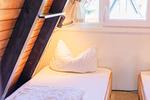 Schlafzimmer - Nurdachhaus (Typ 7) ND 46 - Top-Hundeurlaub