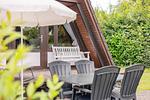 Terrasse - Nurdachhaus (Typ 7) ND 50 - Top-Hundeurlaub