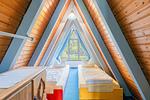 Schlafzimmer - Nurdachhaus (Typ 7) ND 54 - Top-Hundeurlaub