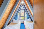 Schlafzimmer - Nurdachhaus (Typ 7) ND 54 - Top-Hundeurlaub