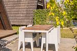 Terrasse - Nurdachhaus (Typ 7) ND 54 - Top-Hundeurlaub