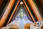 Schlafzimmer - Nurdachhaus (Typ 7) ND 60 - Top-Hundeurlaub