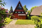 Fassade / Eingang - Nurdachhaus (Typ 7) ND 60 - Top-Hundeurlaub