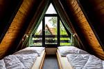 Schlafzimmer - Nurdachhaus (Typ 7) ND 60 - Top-Hundeurlaub