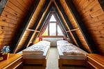 Schlafzimmer - Nurdachhaus (Typ 7) ND 72 - Top-Hundeurlaub