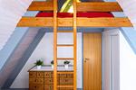 Schlafzimmer - Nurdachhaus (Typ 8) NDT 020 - Top-Hundeurlaub