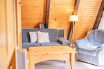 Wohnzimmer - Nurdachhaus (Typ 8) NDT 022 - Top-Hundeurlaub