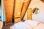 Schlafzimmer - Nurdachhaus (Typ 8) NDT 095 - Top-Hundeurlaub
