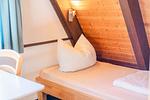 Schlafzimmer - Nurdachhaus (Typ 8) NDT 095 - Top-Hundeurlaub