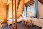 Schlafzimmer - Nurdachhaus (Typ 8) NDT 095 - Top-Hundeurlaub