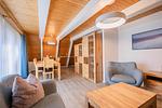 Wohnzimmer - Nurdachhaus (Typ 8) NDT 113 - Top-Hundeurlaub