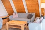 Wohnzimmer - Nurdachhaus (Typ 8) NDT 113 - Top-Hundeurlaub