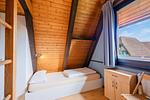 Schlafzimmer - Nurdachhaus (Typ 8) NDT 117 - Top-Hundeurlaub