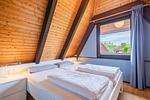 Schlafzimmer - Nurdachhaus (Typ 8) NDT 117 - Top-Hundeurlaub