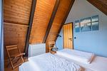 Schlafzimmer - Nurdachhaus (Typ 8) NDT 117 - Top-Hundeurlaub