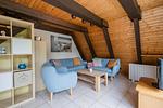 Wohnzimmer - Nurdachhaus (Typ 8) NDT 119 - Top-Hundeurlaub