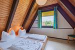 Schlafzimmer - Nurdachhaus (Typ 8) NDT 119 - Top-Hundeurlaub