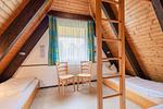 Schlafzimmer - Nurdachhaus (Typ 8) NDT 119 - Top-Hundeurlaub