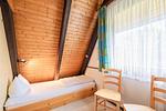 Schlafzimmer - Nurdachhaus (Typ 8) NDT 119 - Top-Hundeurlaub