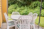 Terrasse - Nurdachhaus (Typ 8) NDT 119 - Top-Hundeurlaub