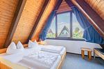 Schlafzimmer - Nurdachhaus (Typ 8) NDW 078 - Top-Hundeurlaub