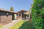 Fassade / Eingang - Satteldachhaus (Typ 9) SD 45 - Top-Hundeurlaub