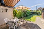 Terrasse - Satteldachhaus (Typ 9) SD 45 - Top-Hundeurlaub