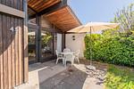 Terrasse - Satteldachhaus (Typ 9) SD 45 - Top-Hundeurlaub