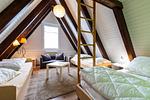 Schlafzimmer - Nurdachhaus (Typ 8) NDW 076 - Top-Hundeurlaub