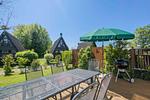 Terrasse - Nurdachhaus (Typ 8) NDW 076 - Top-Hundeurlaub
