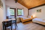 Schlafzimmer - Satteldachhaus (Typ 9) SD 49 - Top-Hundeurlaub