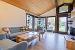 Wohnzimmer - Satteldachhaus (freistehend) SDS 125 - Top-Hundeurlaub