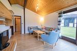 Wohnzimmer - Satteldachhaus (freistehend) SDS 125 - Top-Hundeurlaub
