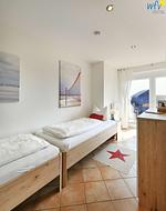 Schlafzimmer - Ferienwohnung Leegwater - Top-Hundeurlaub