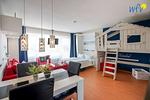 Wohnzimmer - Ferienwohnung Küstenkind - Top-Hundeurlaub