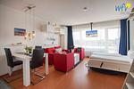 Wohnzimmer - Ferienwohnung Küstenkind - Top-Hundeurlaub
