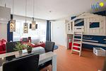 Wohnzimmer - Ferienwohnung Küstenkind - Top-Hundeurlaub