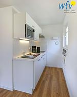 Küche / Küchenzeile - Ferienwohnung Fasanenblick - Top-Hundeurlaub