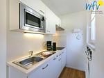 Küche / Küchenzeile - Ferienwohnung Fasanenblick - Top-Hundeurlaub